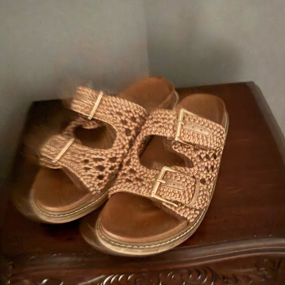 Kylie Crotchet Footbed Sandal